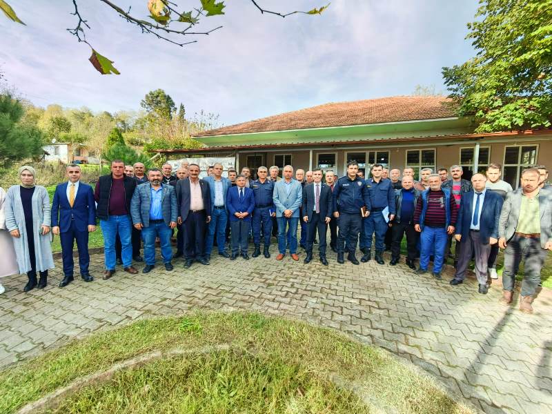 İlçemiz Mağara Mahallesinde İlçe Koordinasyon Toplantısı Yapıldı